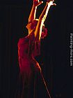 Famous Flamenco Paintings - Female Flamenco Dancer, Cordoba, Spain